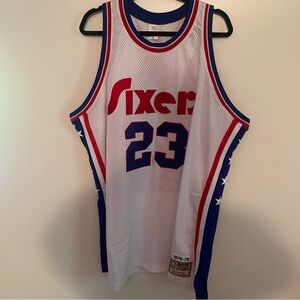 NBA Philadelphia 76ers Sixers Hardwood Classics Joe Bryant 23 Jersey 2XL NEW NWT